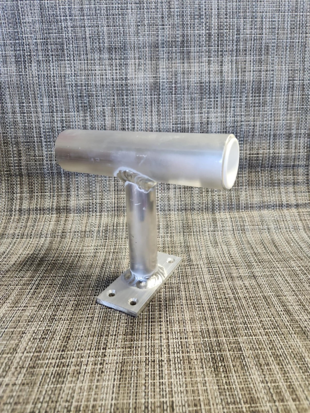 Aluminum Shallow Water Anchor Mount Bracket 1" 1.25" Straight Angled Curved