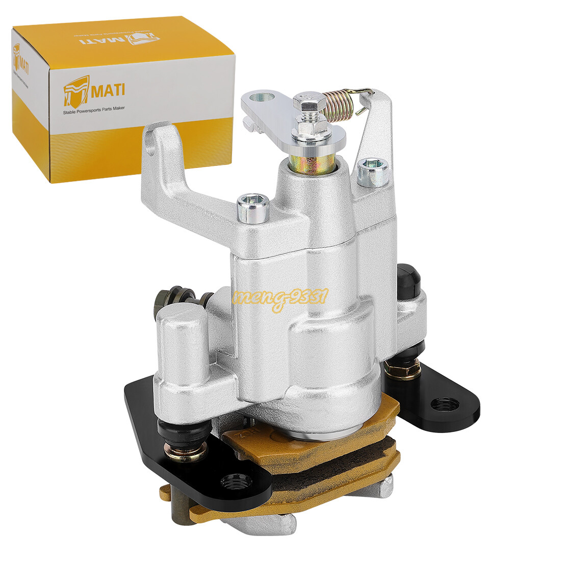 Rear Brake Caliper w/Pads for Yamaha Rhino 450 YXR450 660 YXR660 4x4 2004-2009