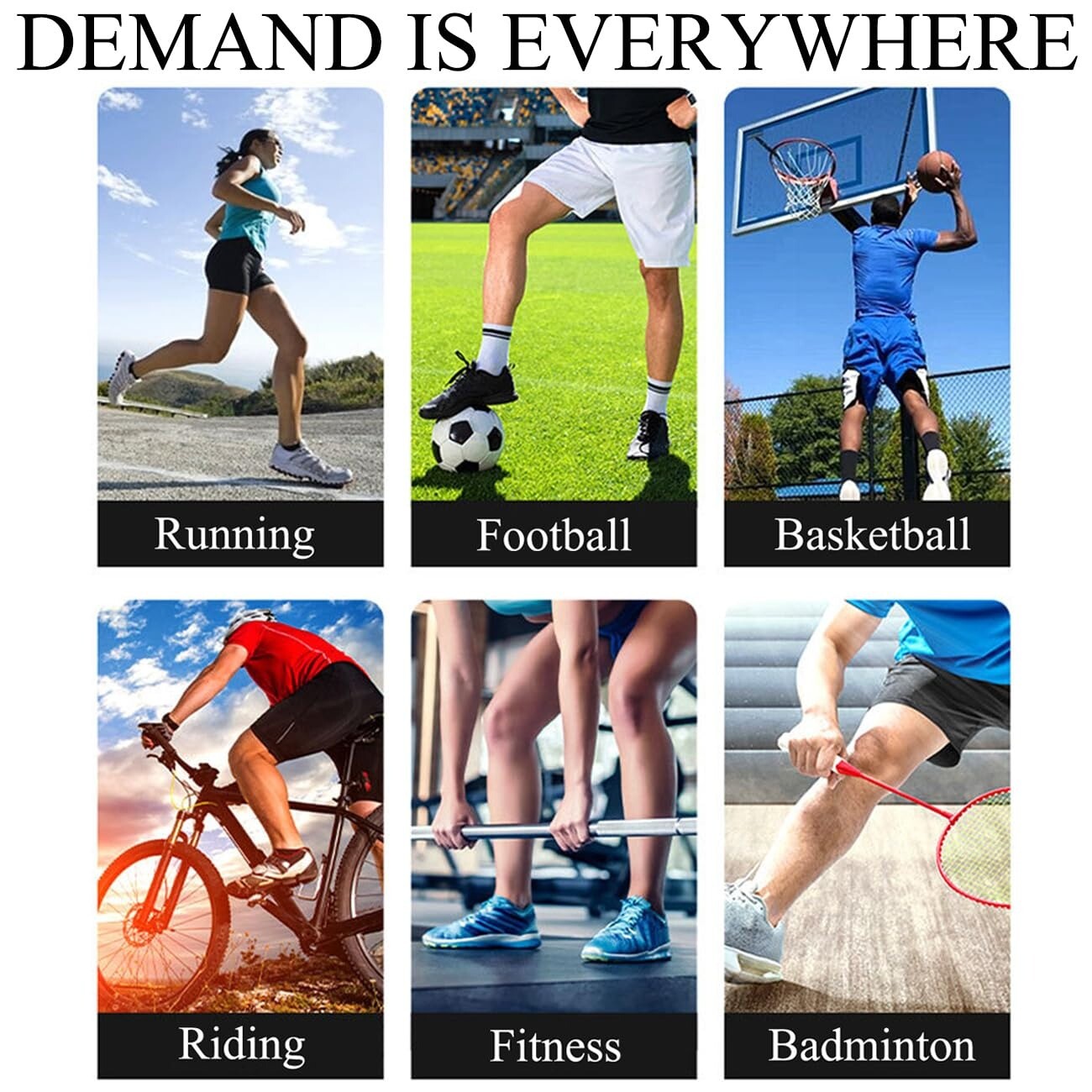 Multi-functional Sport Drop Knee Pads for Cycling Skiing Snowboarding Skating US