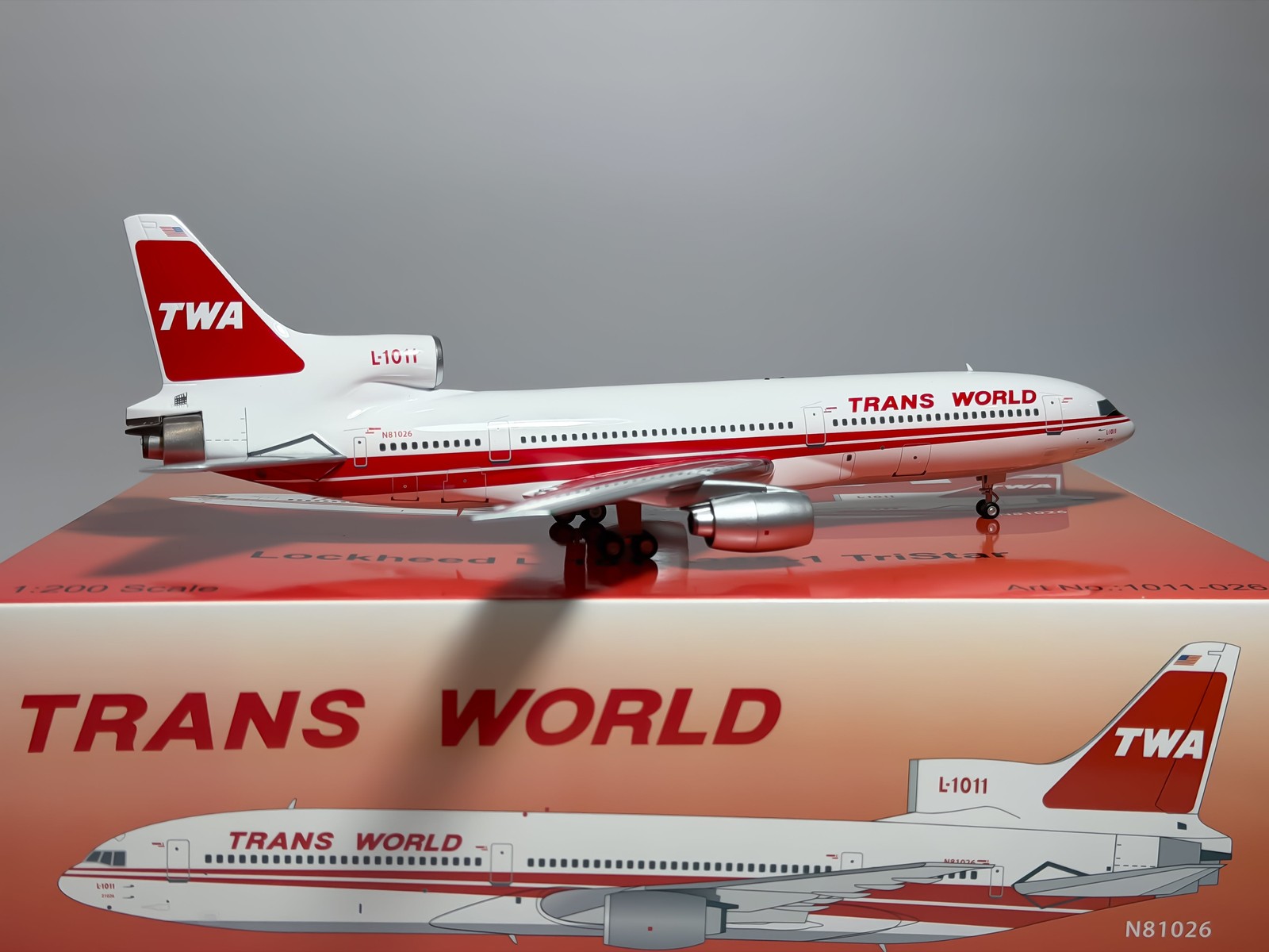 Trans World Airlines (TWA) Lockheed L-1011 1:200 Inflight200 N81026 (IF1011-026)