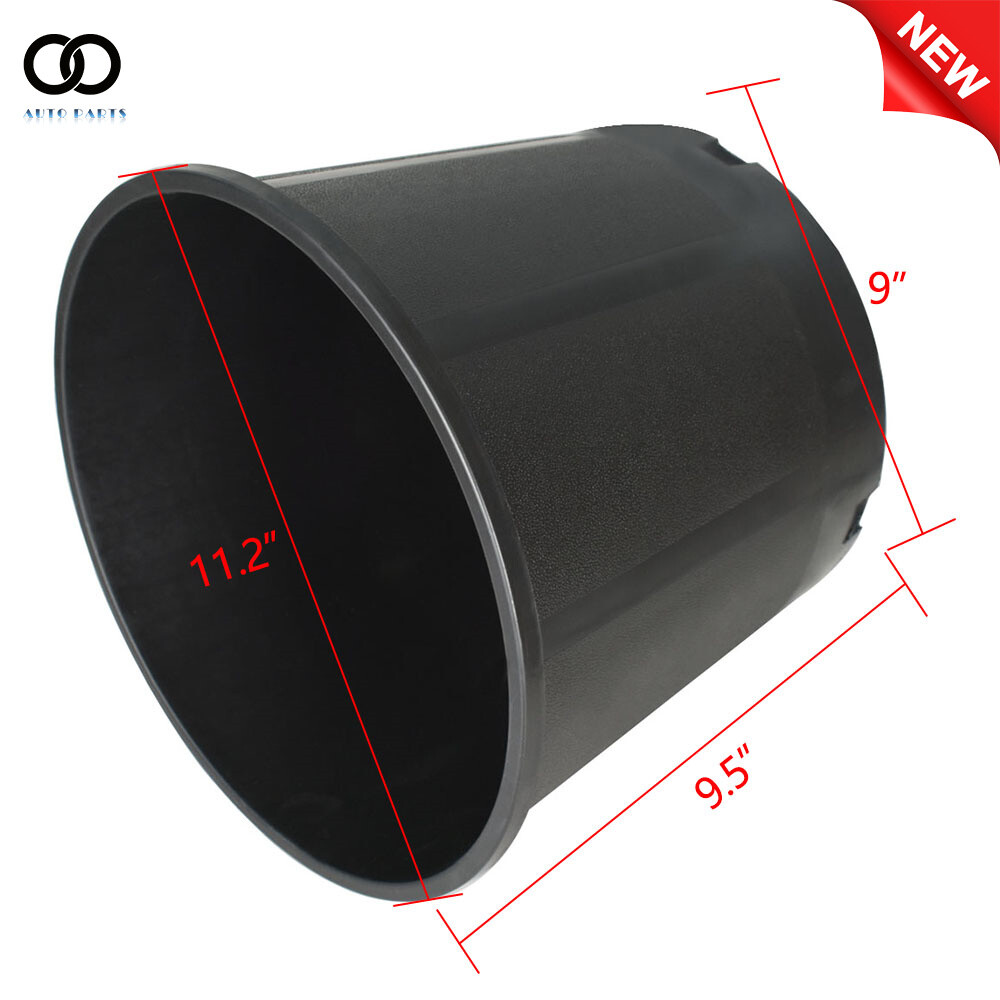 Heavy Duty 3 Gallon Premium Plastic Nursery Pots Flower Plant Pots 10 Pack