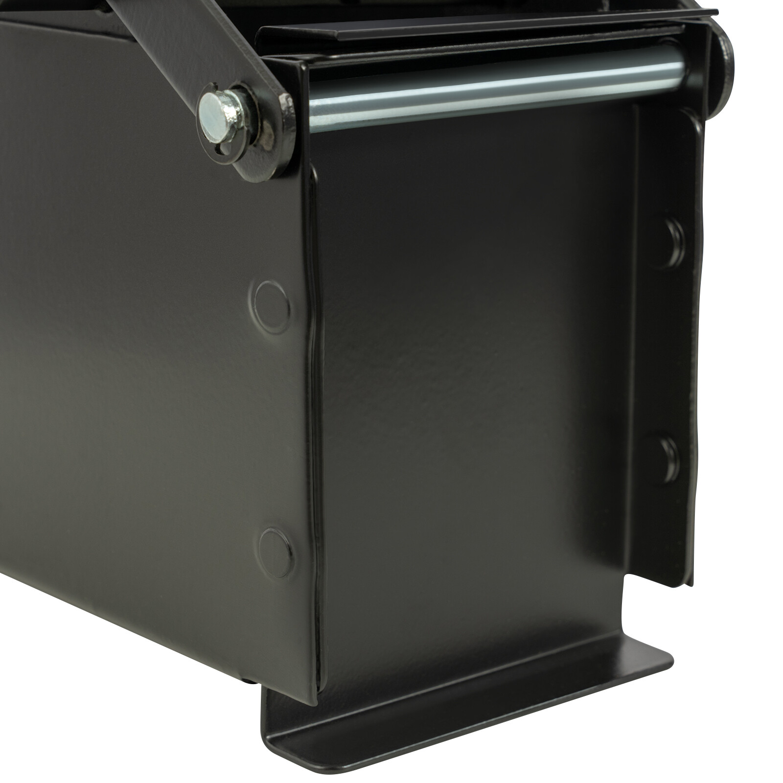 Paper Log Briquette Maker Steel Black and Red Manual Press Machine for Fire Sove