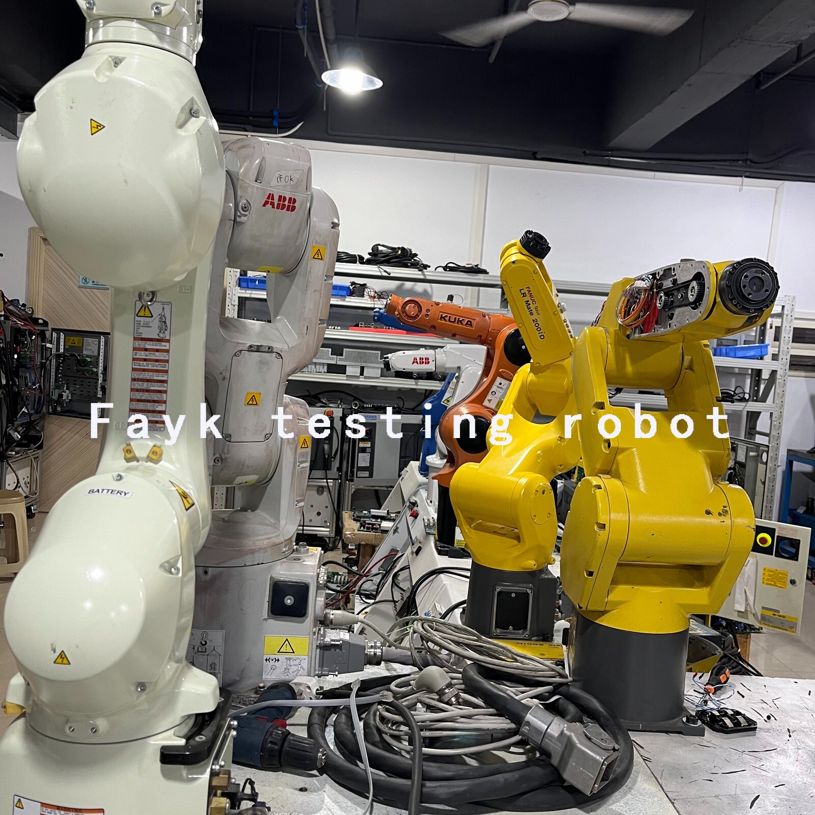 Parts for FANUC Robot M-30iB Mate PLUS Cabinet A05B-2650-C001 Operation Panel