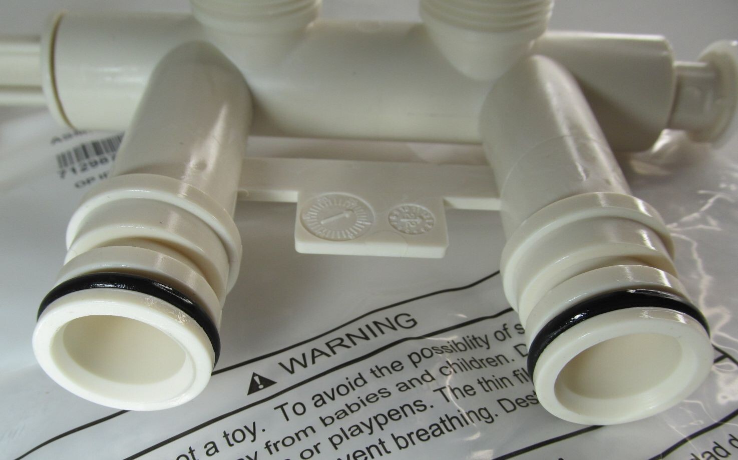 ECOWATER 7129871 THREADED WATER SOFTENER BYPASS VALVE OEM KEMORE/GE/WHIRLPOOL ++