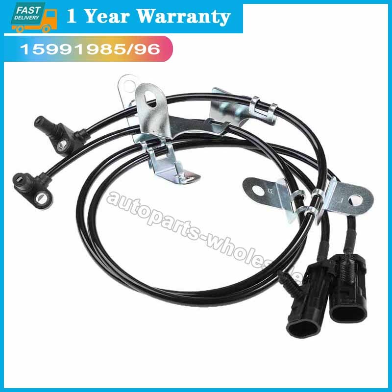 Front Left & Right ABS Wheel Speed Sensor For Chevrolet Silverado 1500 2500 HD