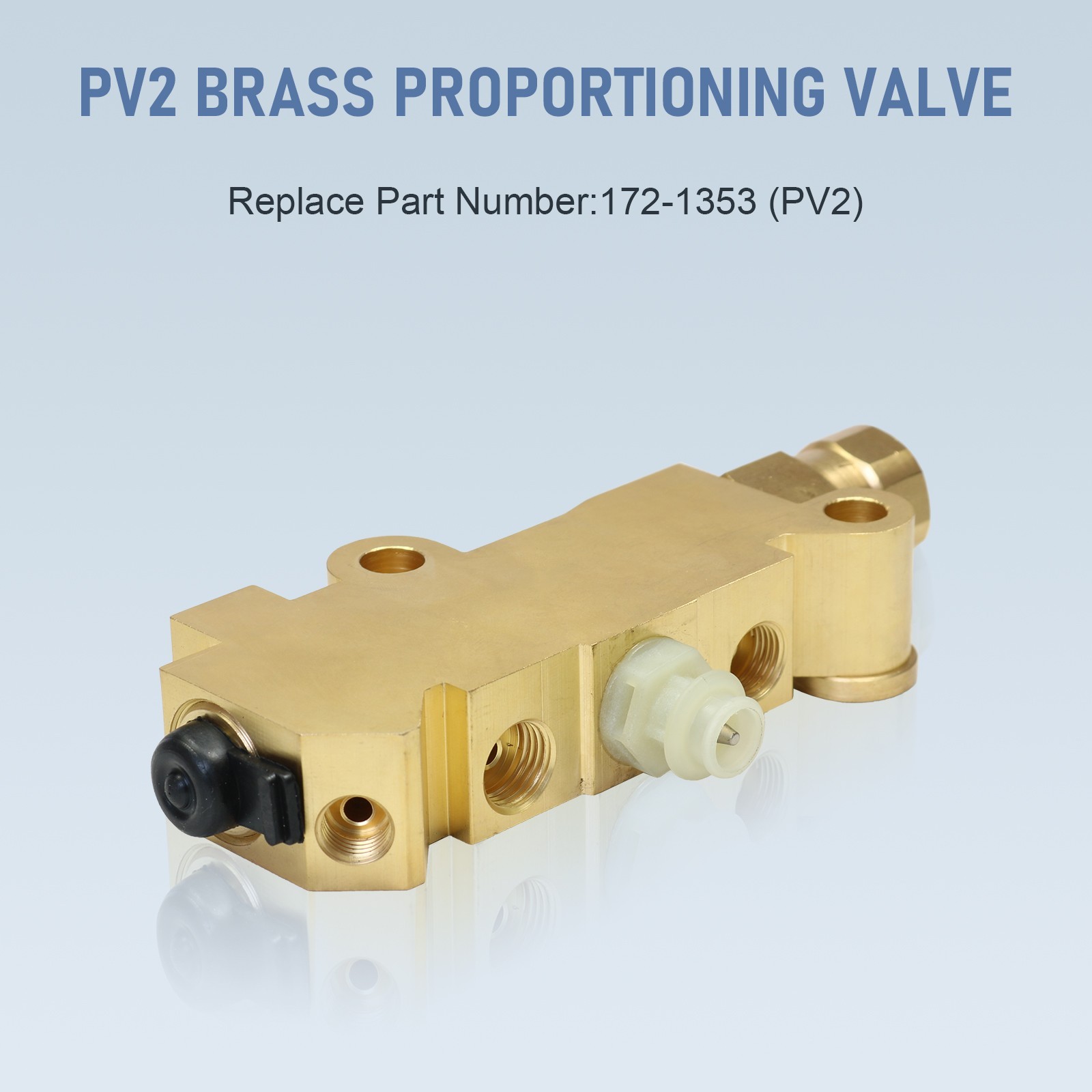 PV2 Brass Proportioning Valve Disc/Drum Disc Front Drum Rear Brake For GM CHEVY