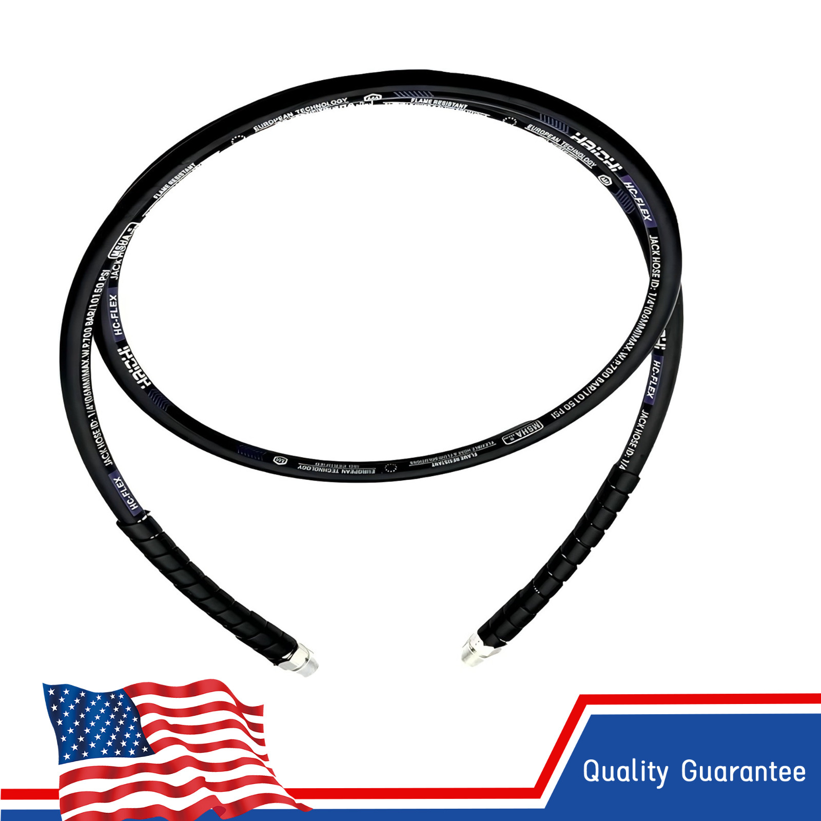 Hydraulic Hose Assembly 10000psi High Pressure Hydraulic Hose CH-604 Coupler 3/8