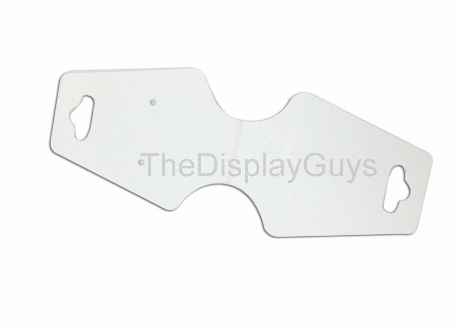 100/200/500pcs Black Kraft White Earrings Necklace Display Hanging Cards+ Holder