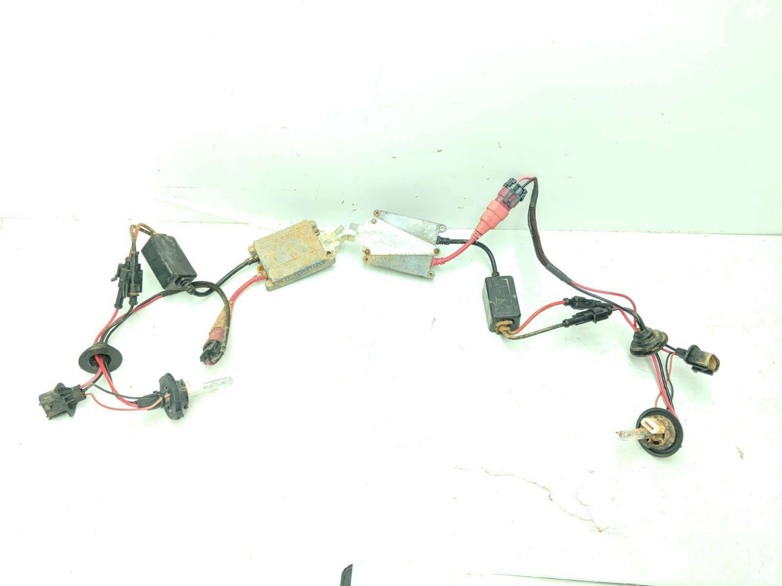 15 Polaris RZR S 900 Front LED Headlights Sub Wiring Harness