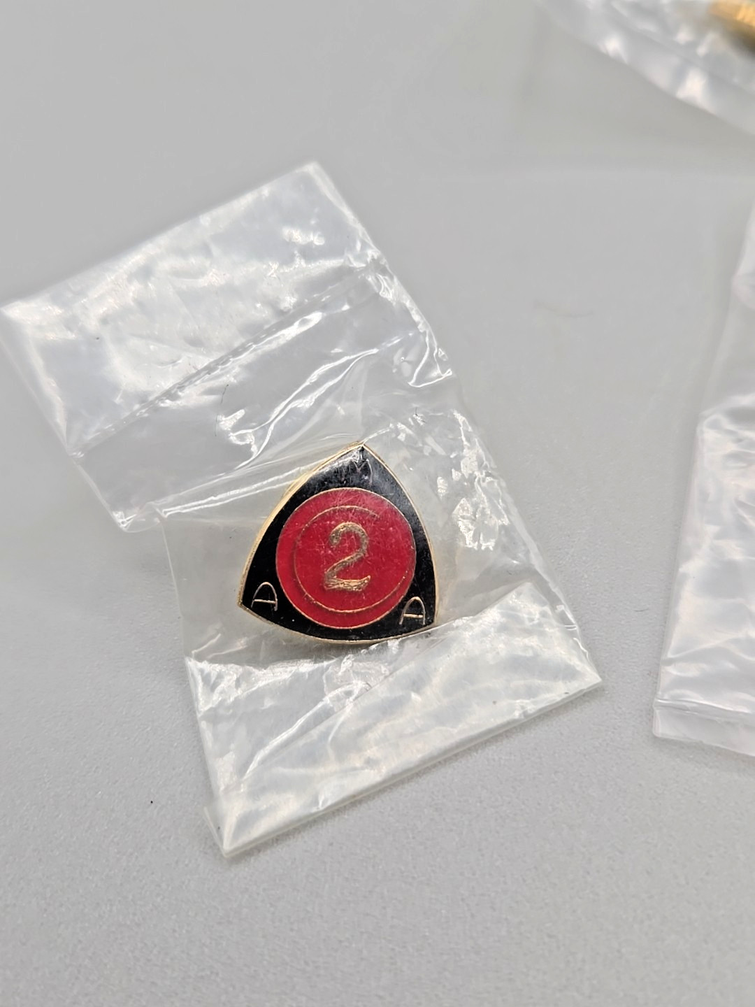 Collection of 17 AMA American Motorcycle Association Membership Pins. New