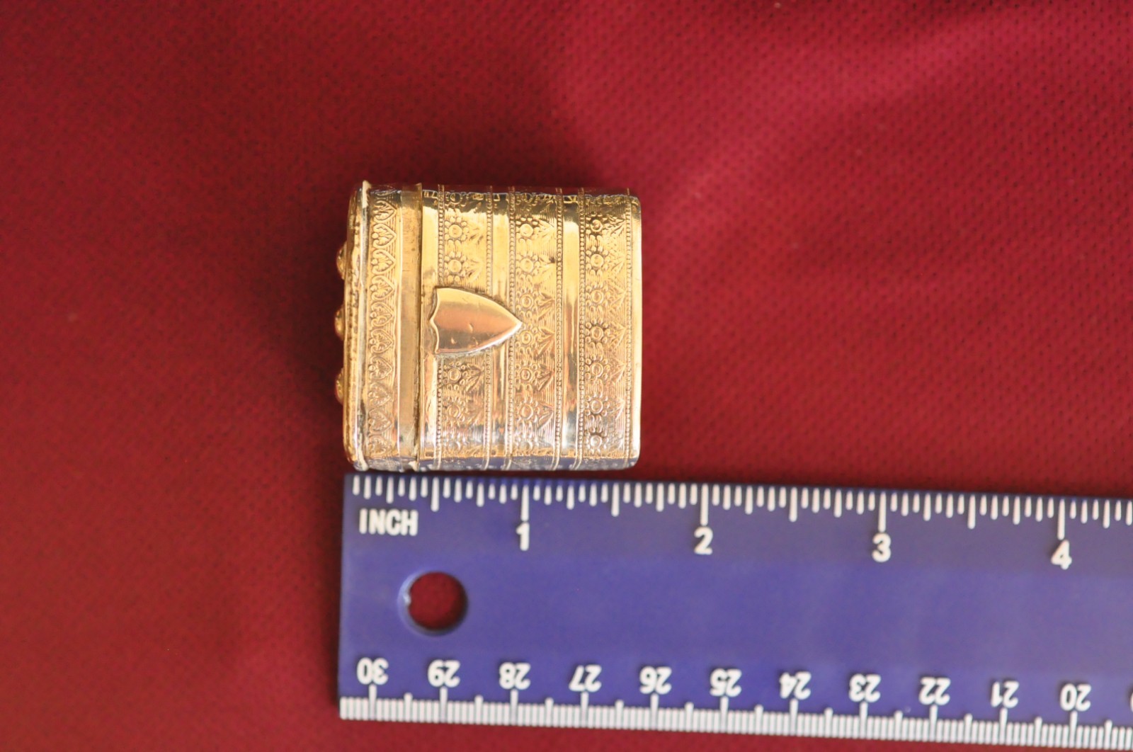 Beautiful Antique European Sterling Silver Snuff Box – 28 Grams - Hallmarked