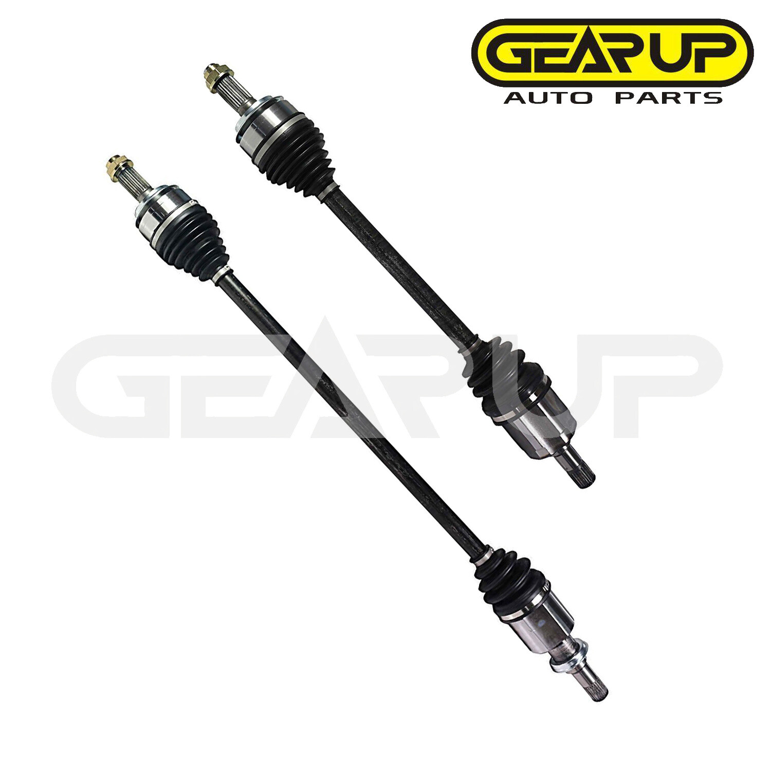 Front Pair CV Axle Joint Shaft Assembly for Honda Civic Auto CVT Trans 2016-2021