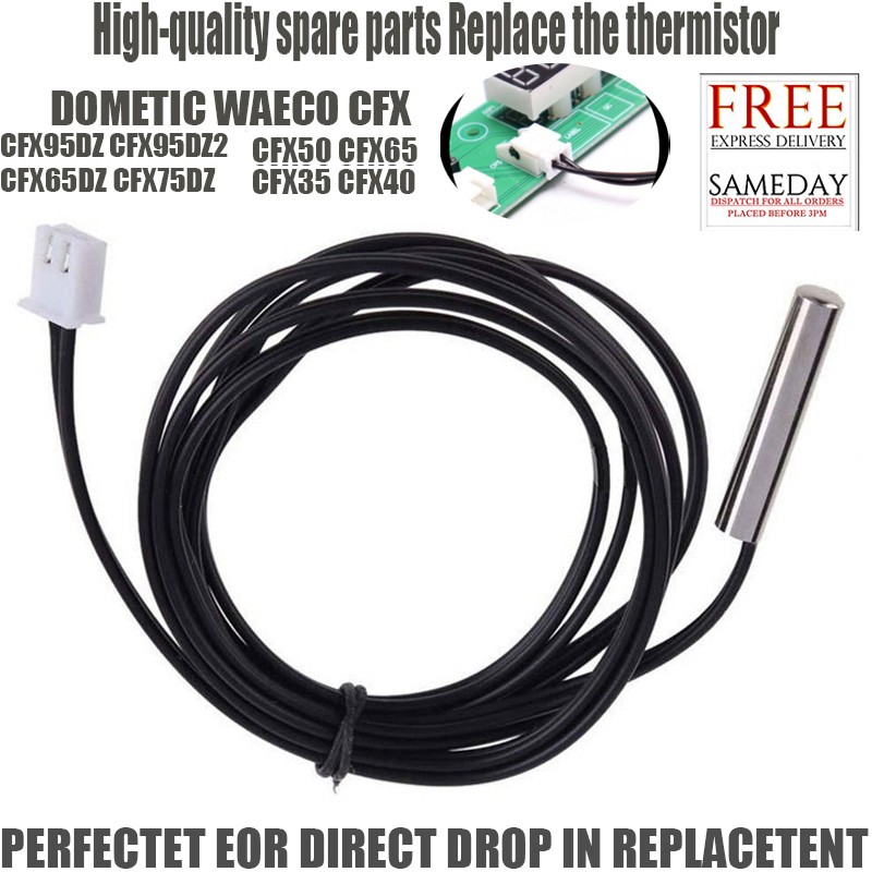 Spare Replacement Thermistor For DOMETIC WAECO CF CDF CFX CFX35W Fridge Freezers