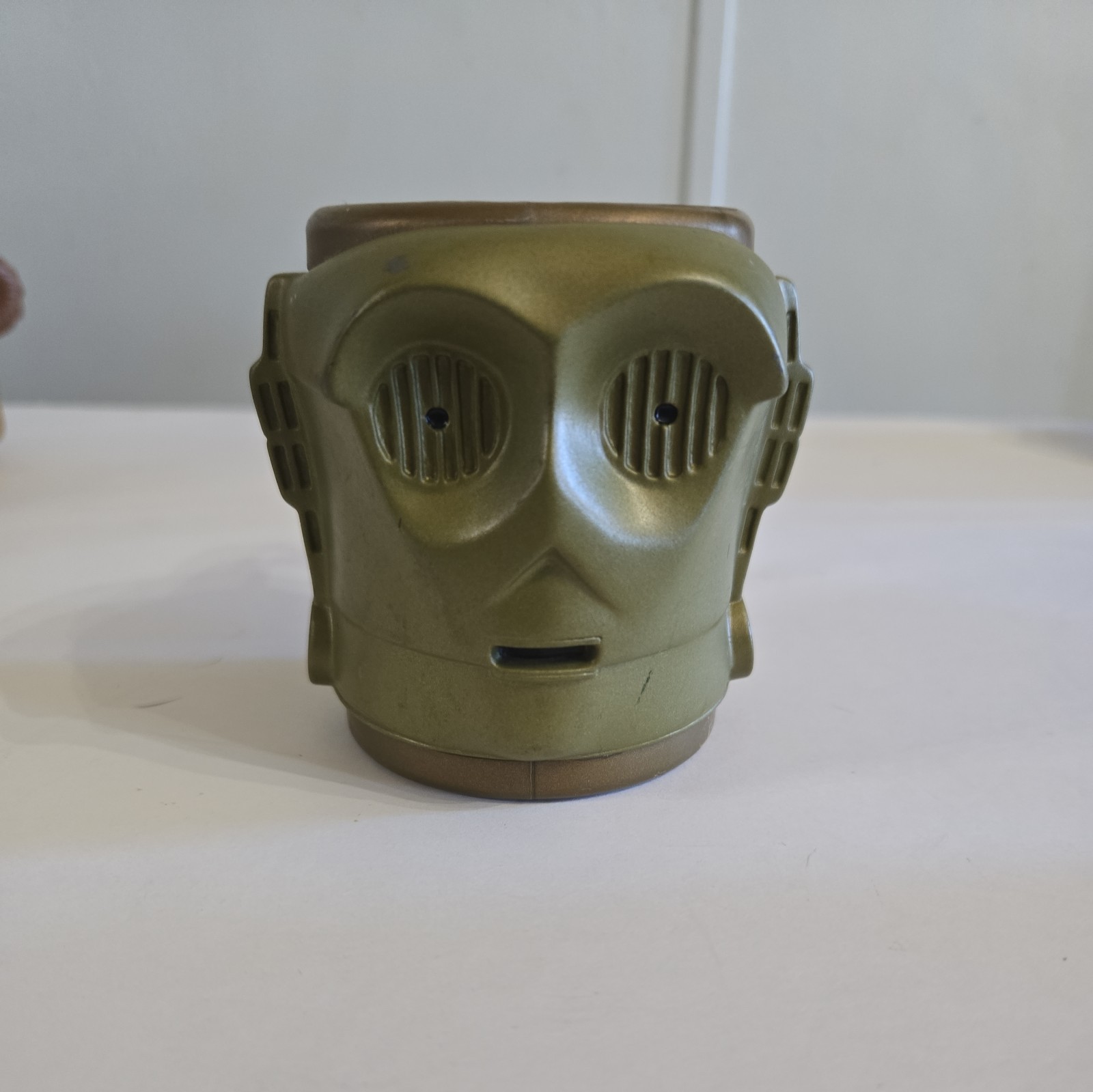 VTG 1997 STAR WARS C-3PO 3.5" KIDS PLASTIC MUG/CUP BY APPLAUSE New