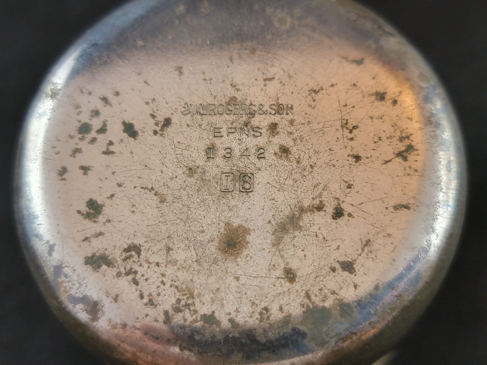 Wm Rogers & Son Child Cup Mug EPNS 1342 Silverplate Baby Cup Antique Small