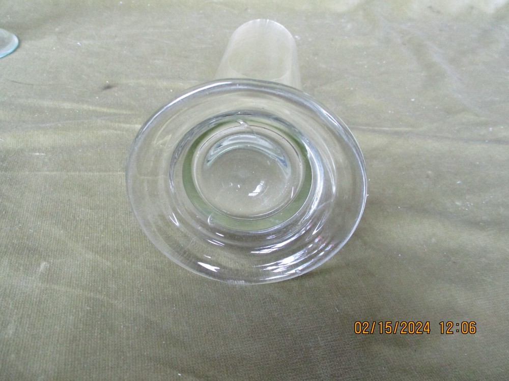 -1950s HYDROMETER JAR, UNSIGNED