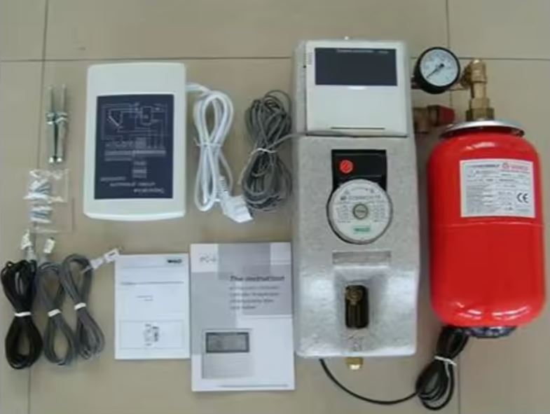 Whole House Off Grid Double Coil Solar Water Heater Tank, Solar Panel, Collector