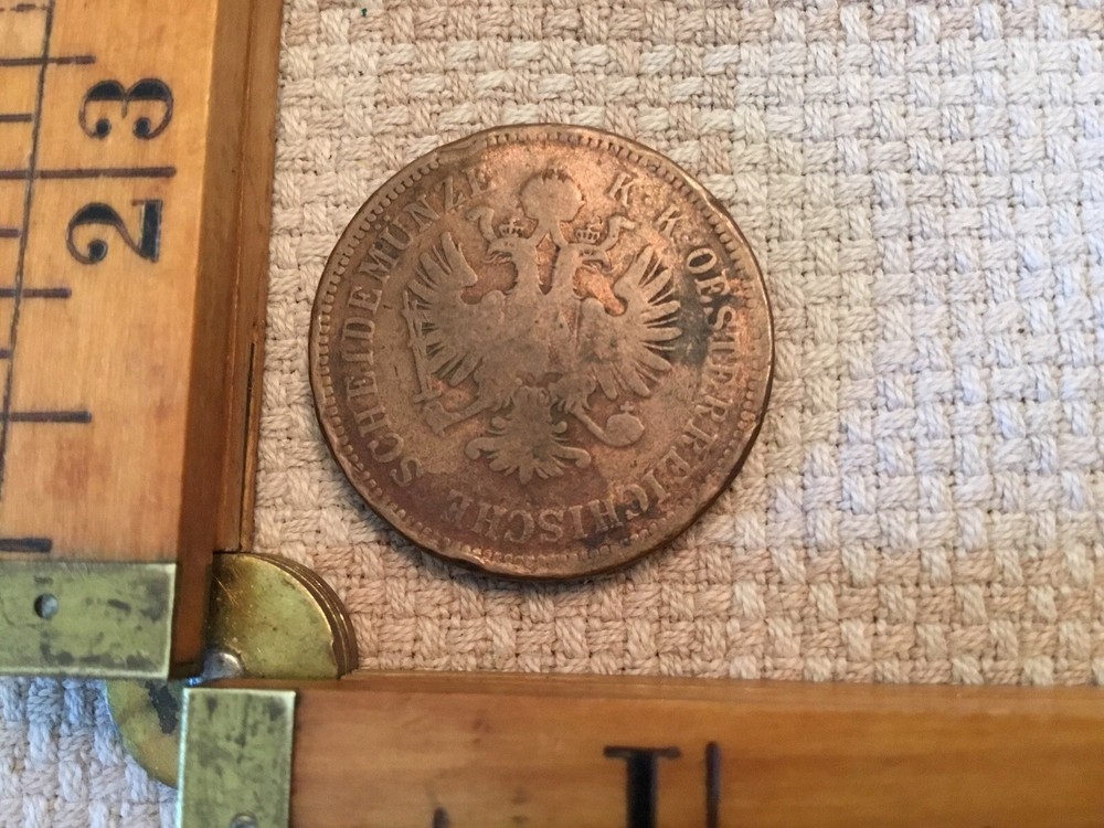 Austria 4 Kreuzer 1861 A Coin