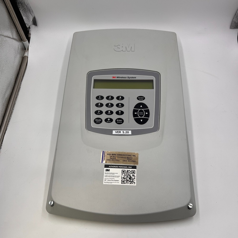 3M 1BAF XT-1B Wireless Drive Thru Intercom Base