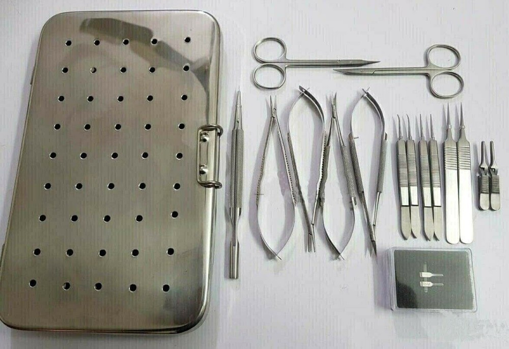 "High-Grade 9-Piece Advanced Minor Surgery Home Set Kit - Precision Instruments"