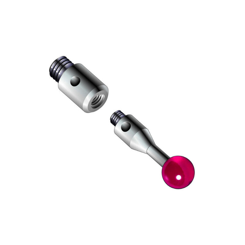 A-5004-7592 Thread Adapter for CMM Probe M3 Outer Thread to M2 Inner Thread