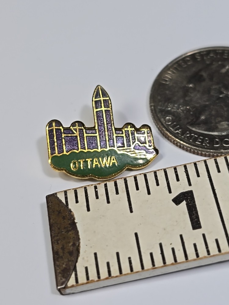 Ottawa Canada Souvenir Lapel Pin Small Size