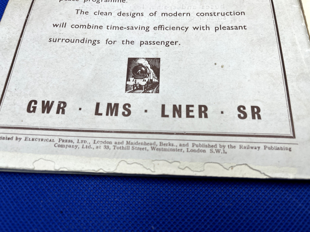 Two vintage railway magazines.