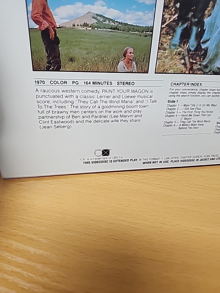 Paint Your Wagon (Laserdisc)