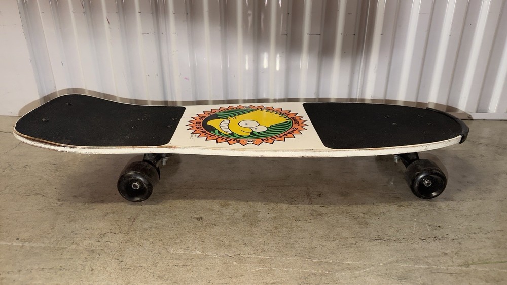 Simpsons Skateboard Old School Vintage