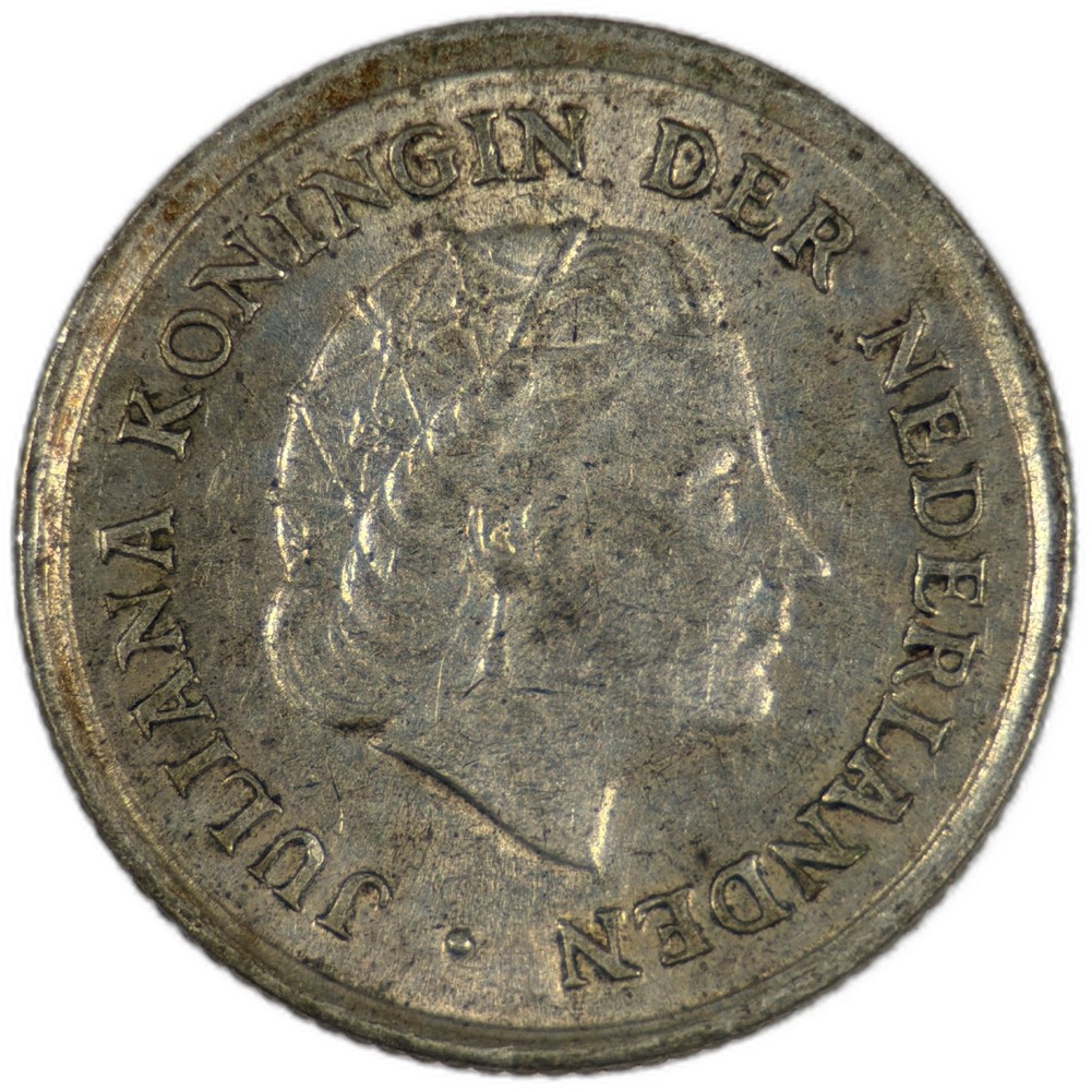 Netherlands - 1/10 Gulden - 1966 - KM#3 - J - Item #2