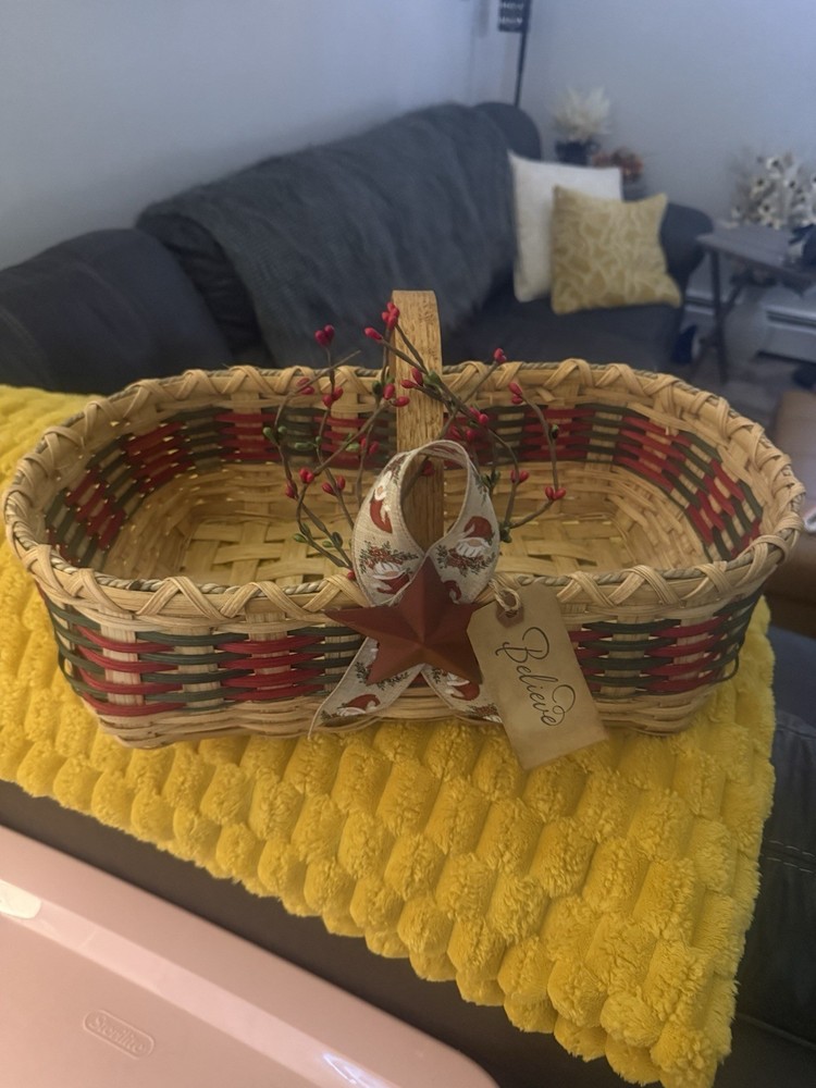 Handmade Christmas Basket