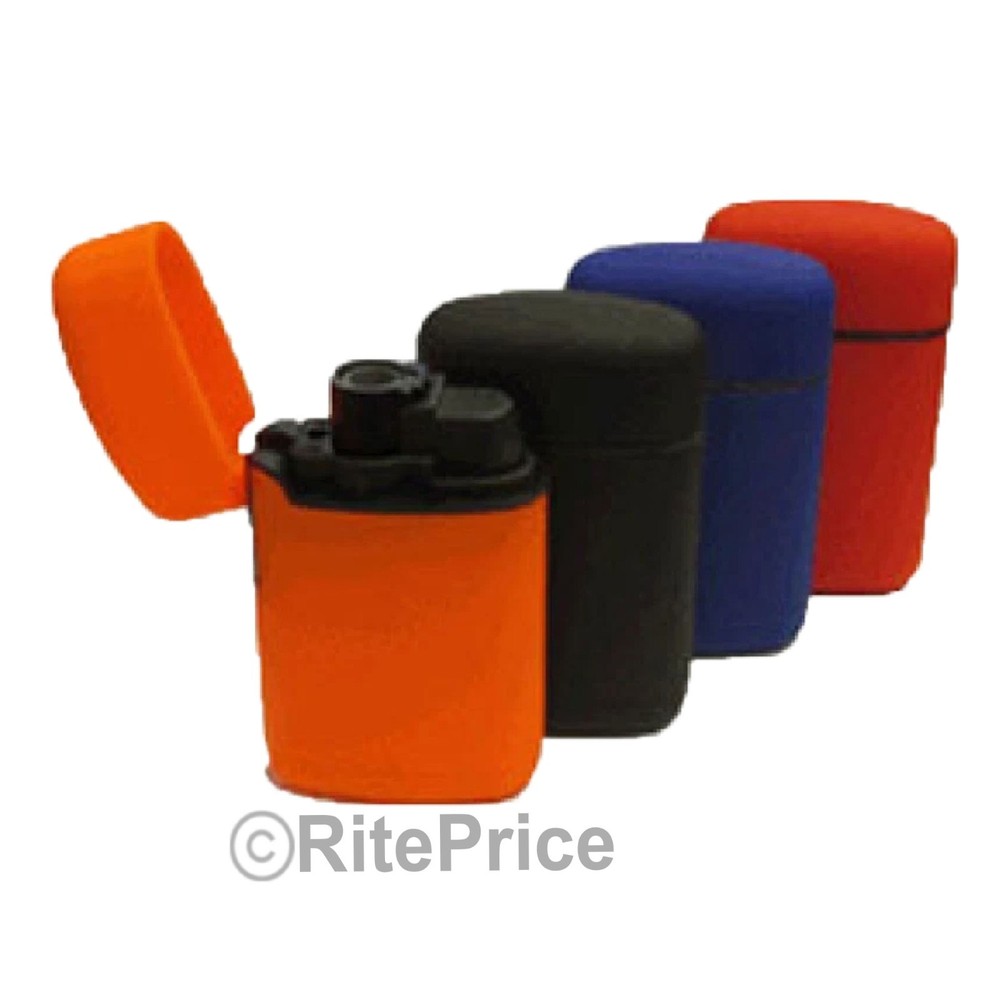 Eagle Classic Refillable Square Single Flame Torch Cigar Lighters PT113 (3 Pack)