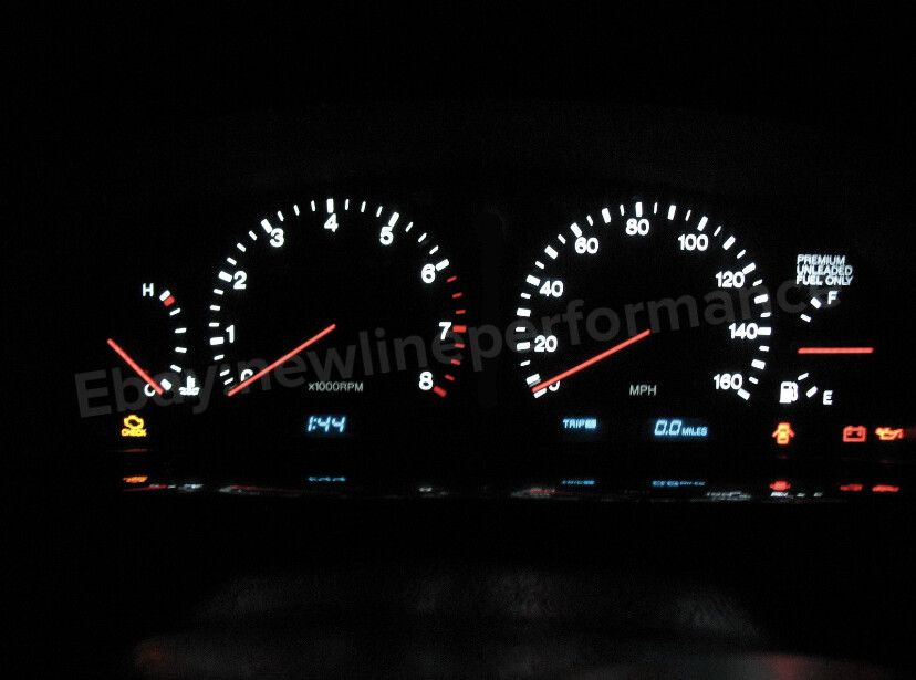 White Cluster Led Bulb Kit for Lexus SC300 SC400 1992-1996