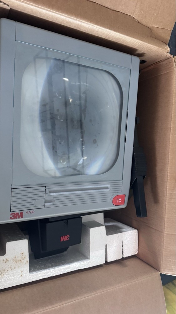 Vintage Classroom 3M 9100 Overhead Projector Tested