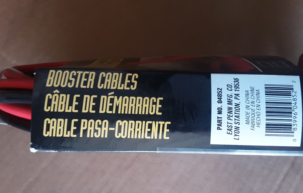 DEKA JUMPER CABLE 10GA 12FT
