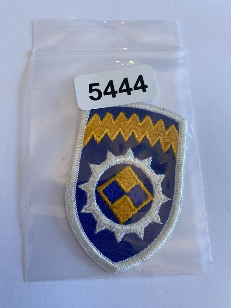 US Army Alaska Support Command Patch Full Color Patch INV5444