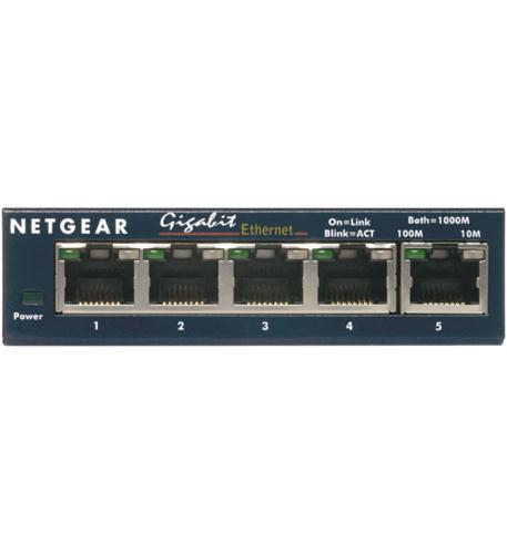 Netgear GS105NA 5 Port Gigabit Desktop Switch