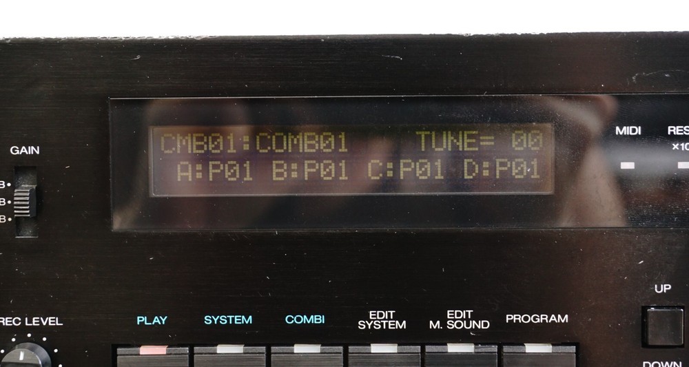 KORG DSM-1 Rare 80's Digital Sampling Synthesiser 3U Rack Mount Module