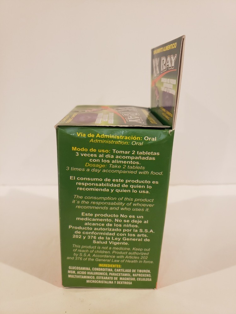 XX RAY MULTIVITAMINIC 100 Tablets 500mg Nutritional Supplement
