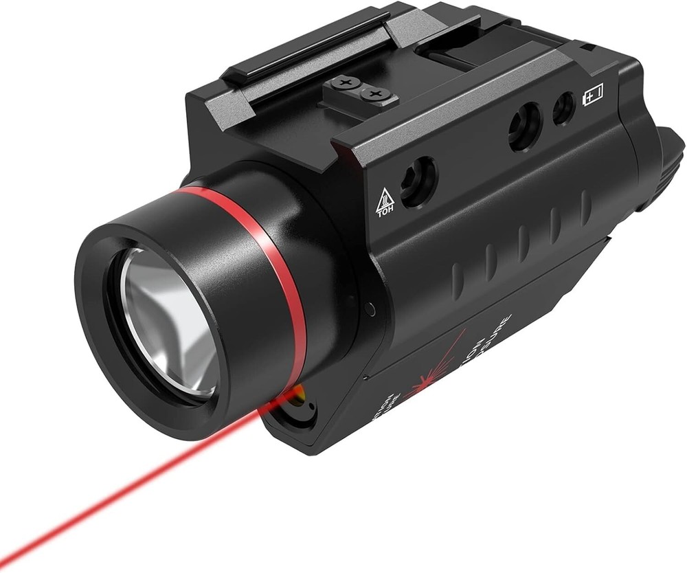 Feyachi LF-38 Flashlight/laser runs on 2 CR123