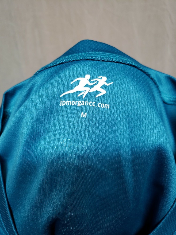 2018 Team JP Morgan Womens Medium Green Jersey