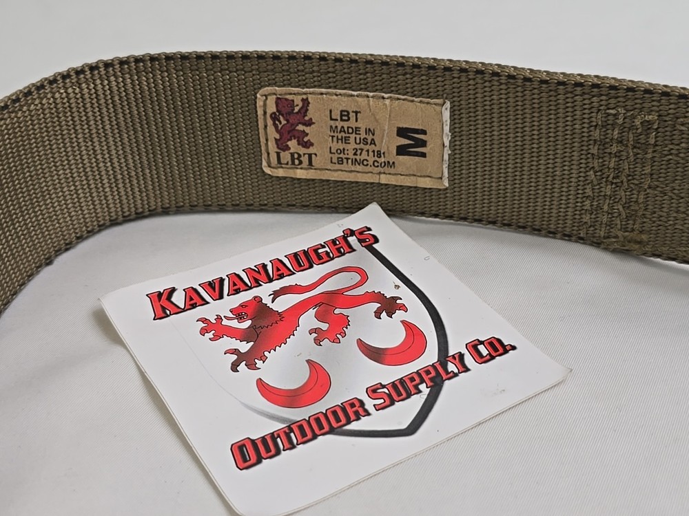 LBT Cobra Riggers Belt w/ Extraction Medium Coyote Tan