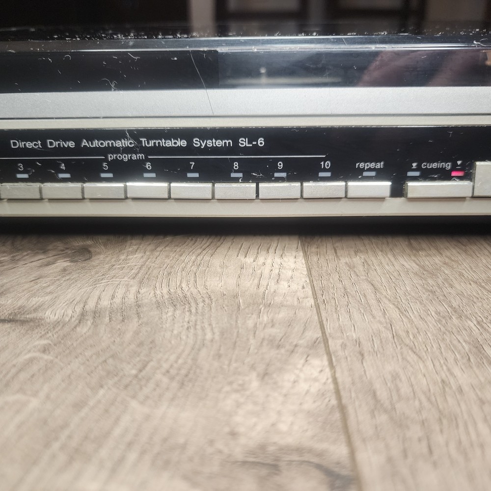 Technics SL-6 Linear Tracking Turntable Fully Automatic Direct Drive - Tested