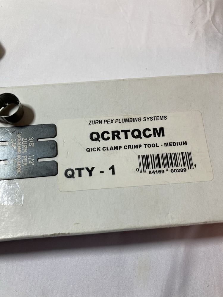 Zurn PEX QickClamp Medium Multi-Size Copper Crimp Ring Tool QCRTQCM