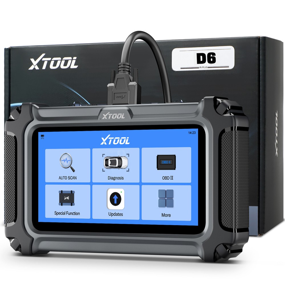 🔥2025 NEWEST XTOOL D6 OBD2 Scanner Code Reader Full System Car Diagnostic Tool