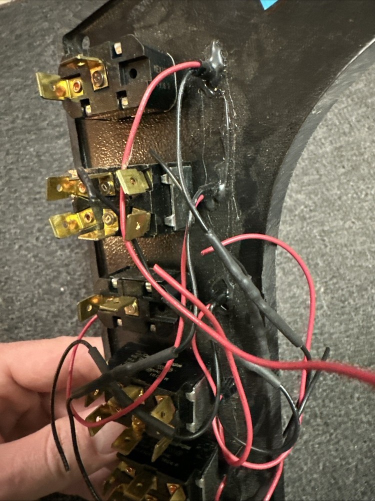 2019 Bullet 21 XRD Bass Boat Console Switch Panel New