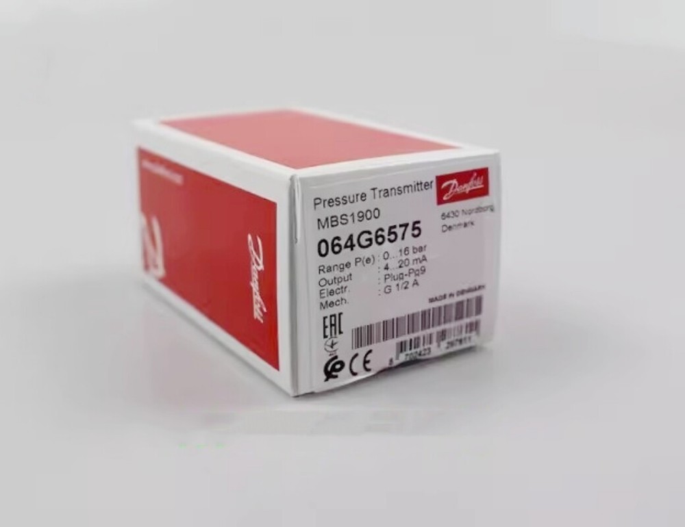 Danfoss Pressure Transmitter Sensor MBS1900 064G6575 0-16bar