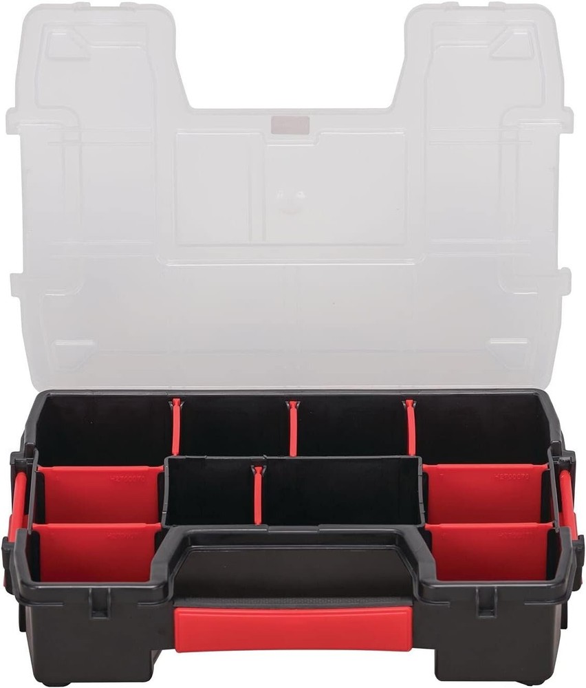 Craftsman Small Storage Organizer, 10 Compartment, Plastic XL Organizer