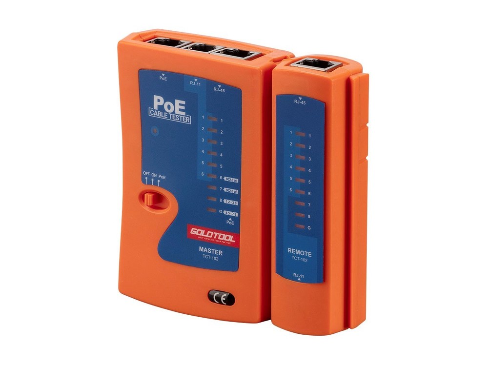 Monoprice Combo Function Cable Tester and Power over Ethernet (PoE) Finder