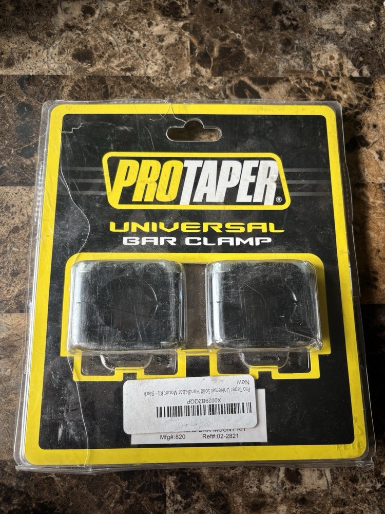 Pro Taper Universal Handlebar Bar Mount Kit Black - READ DESCRIPTION
